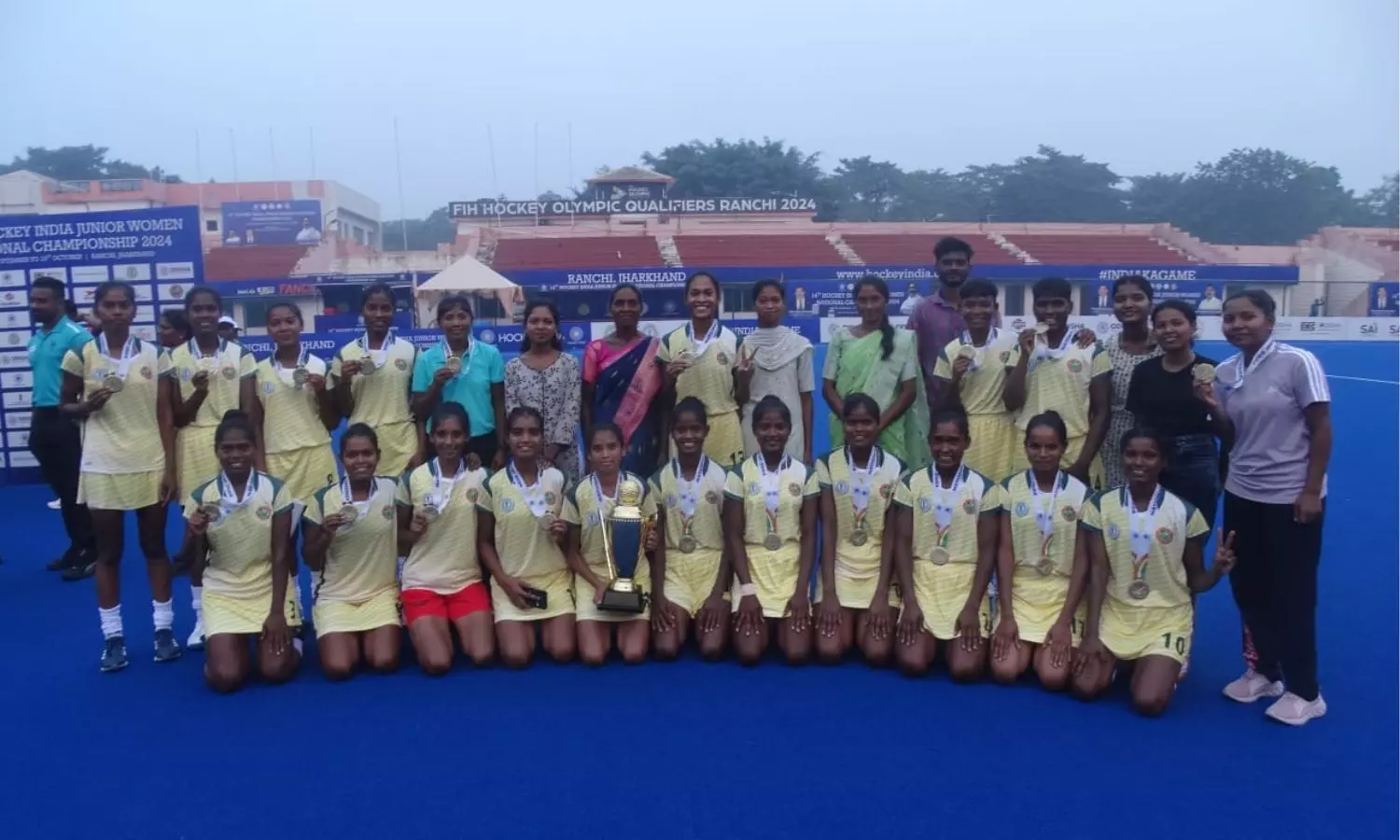 Hockey Jharkhand wins Junior National Womens Championships