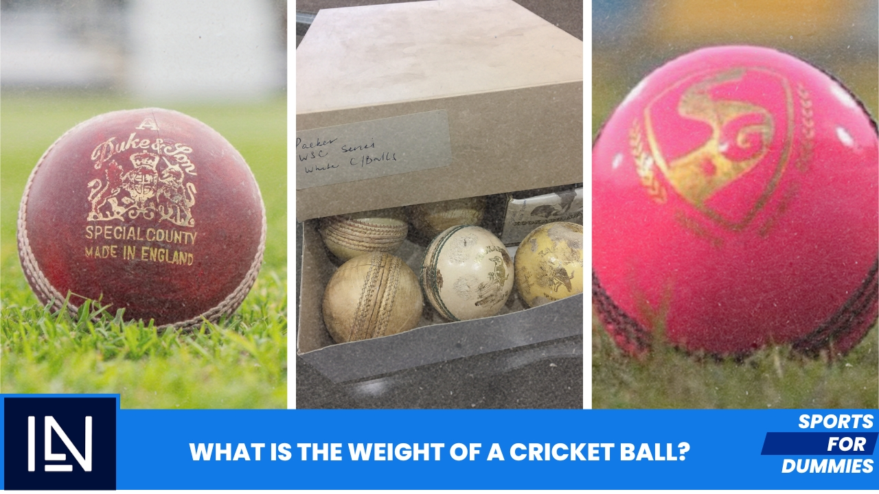 Understanding the weight of a 'Cricket Ball'