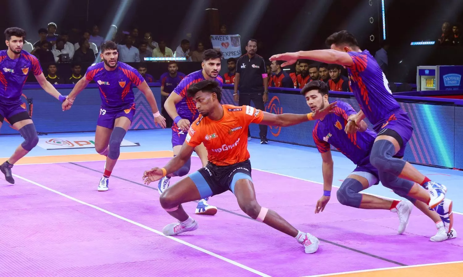 U Mumba, Jaipur Pink Panthers defeat Dabang Delhi, UP Yoddhas